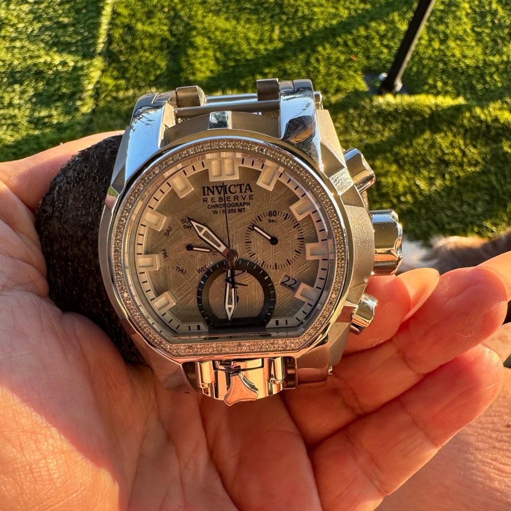 Invicta reserve with diamonds $500 great condition